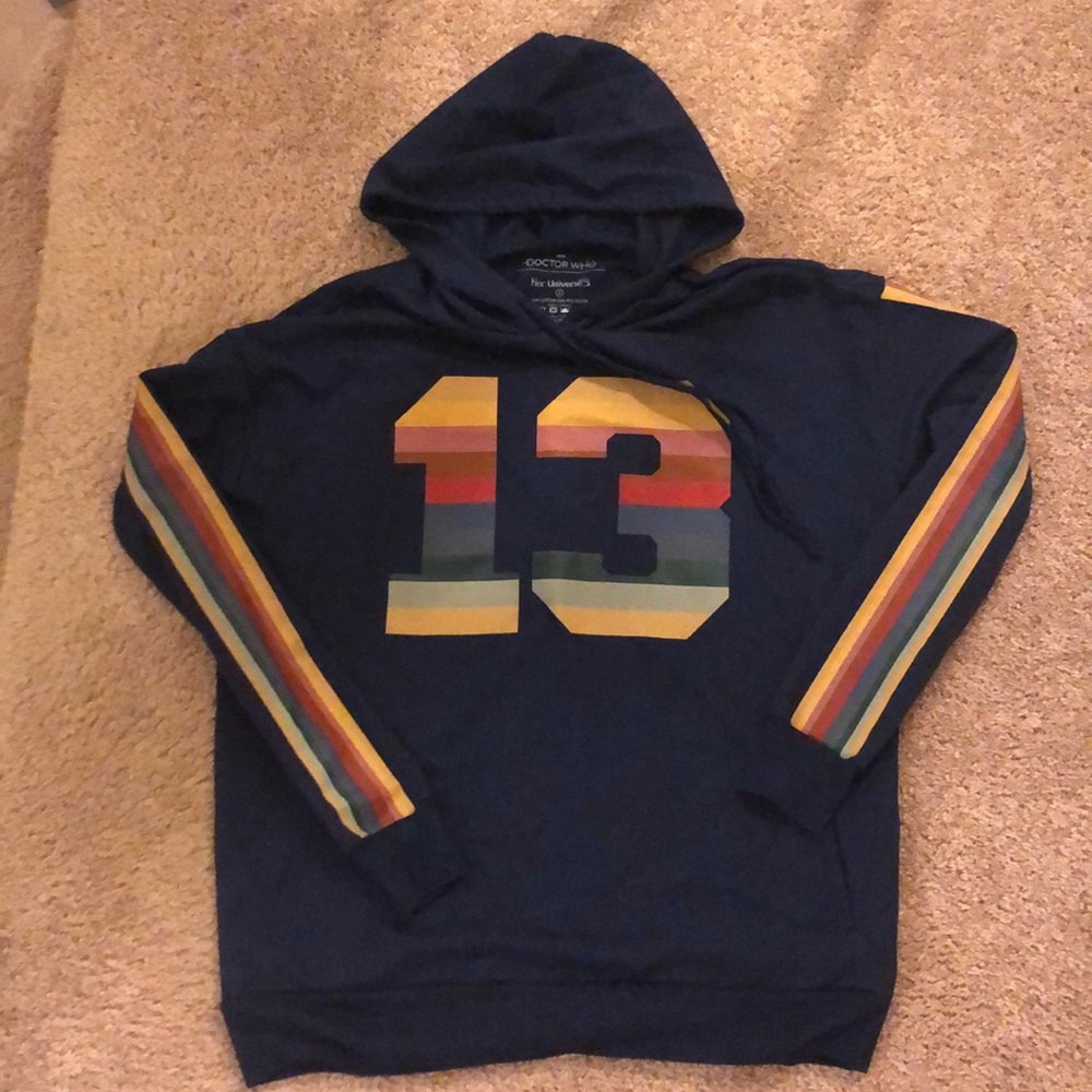 Doctor Who Thirteenth Doctor Hoodie Size Small